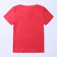 thumbnail image 5 of Zwiiyzr Toddler Boys Girls Flip Sequin Top Baby Clothes Fashion Cotton Funny Discoloration Flip Star Sequins Pattern Top T-shirt Red, 5 of 6