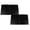 Black, variant on QIJGEBGG Blue Plastic Folders with Pockets No Prongs Heavy Duty Plastic Two Pocket Folders Standard Letter Paper Folder 2 Business Card Folders Plastic Folders