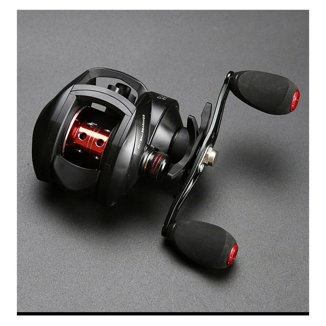 Fishing Reel Baitcasting Reel 8.1:1 High Speed Ratio Left And Right Hand Casting Reel Drag ,Rigid Aluminum Skeletal Frame
