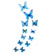 thumbnail image 3 of XZNGL 3D DIY Wall Sticker Stickers Butterfly Home Decor Room Decorations New BU, 3 of 4