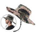 thumbnail image 3 of Sombrero Yinane Camuflaje Estrella Gris Pesca Senderismo, 3 of 5