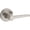 Satin Nickel, variant on Safe Lock - Daylon Lever, Single Side Dummy for Closet, Satin Nickel finish