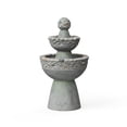 thumbnail image 6 of Teamson Home 3-Tier Zen Pedestal Outdoor Water Fountain with Pump, 6 of 11