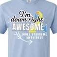thumbnail image 4 of Inktastic Im Down Right Awesome Down Syndrome Awareness with Arrow T-Shirt, 4 of 5