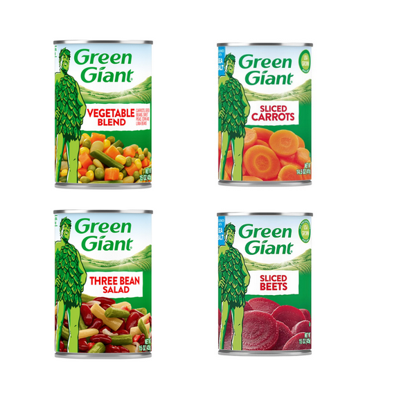 Green Giant Pantry Provisions Variety Pack – 8-Can Everyday Veggie Essentials