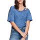 thumbnail image 1 of Camiseta básica Free People Alex para mujer azul mediana, 1 of 1
