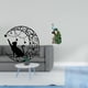 thumbnail image 2 of Elegante escultura de metal negra para pared y estatua de , colección de animales para dormitorio, oficina, sala de estar, estantería, decora, 2 of 8