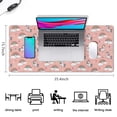 thumbnail image 5 of Long Mouse Pads for Desk,Pink Cartoon Unicorn Rainbow Cloud Star Desk Mats on Top Of Desks, Desk Mouse Pad Extra Large with 3mm Non-Slip Base and Stitched Edge for Gaming,Work,Home 35.4"x15.7", 5 of 5