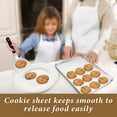 thumbnail image 4 of Walchoice Baking Sheet with Rack Set, Stainless Steel Large Cookie Sheets with Cooling Racks, Include 4 Pans & 4 Racks, 4 of 6