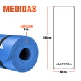 thumbnail image 4 of Tapete para Yoga y Pilates Altera  NBR0518 Grosor 1cm Pilates Foam 184x61 cm Azul, 4 of 6