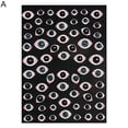 thumbnail image 3 of Nail Sticker Horror Pattern Strong Stickiness Non-Fading Self Adhesive Removable Decorative PVC Halloween Style DIY Nail Art Stickers Ornament Nail Supplies, 3 of 5