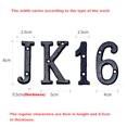 thumbnail image 3 of Labymos ZAKKA comestibles creativos letras digitales de, 3 of 7
