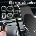 thumbnail image 4 of Magnetic Car Phone Mount Universal Fit, 360° Rotation Air Vent Holder with Secure Grip, Red Car Phone Holder Compatible with iPhone, Samsung, Android, Easy Installation, 4 of 6