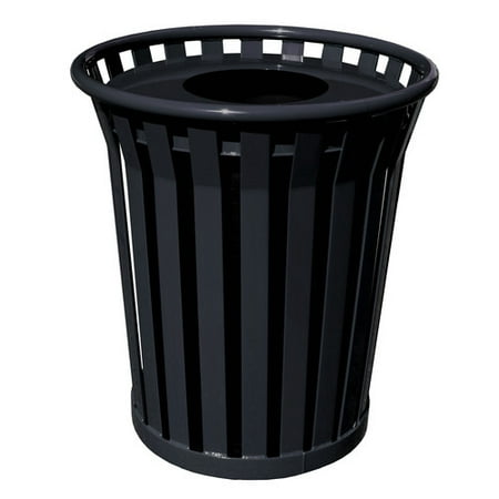 Outdoor Trash Receptacle - Witt Wydman Receptacle 36 Gallon Trash Can