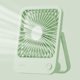 thumbnail image 1 of Small Desk Fan Battery Operated, 180° Foldable Portable Fan, 4 Speeds Adjustable Ultra Quiet for Home Office Travel Outdoor-Green（2000mAh）, 1 of 5