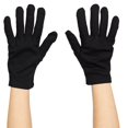 thumbnail image 3 of Men's Black Cotton Gloves, 3 of 3