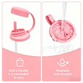 thumbnail image 3 of Silicone Soda Can Lids with Straw, Spill-Proof Airtight Seal Can Cover with Dust-proof Cap, Reusable BPA-Free Can Covers for Soda, Beer & Energy Drinks, Suitable for Standard Beverage Cans, 2.4 inch, 3 of 4