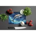 thumbnail image 3 of Carolines Treasures DAC7663LCB 15 x 12 in. Dolphin in a Starry Sea Glass Cutting Board, 3 of 5