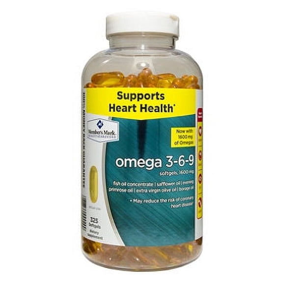 M.M Omega 3-6-9 Dietary Supplement (325 ct.)
