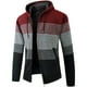 thumbnail image 2 of Sudadera con capucha para hombre, jersey, sudadera de punto, cárdigan, jersey con capucha de invierno para ocio, chaqueta de punto, interior de forro polar, chaqueta con capucha para hombre, 2 of 6