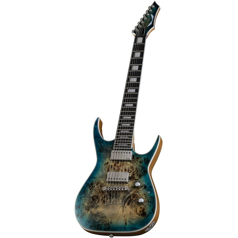 Dean Guitars Exile Select 7 String Burl Poplar Electric Guitar