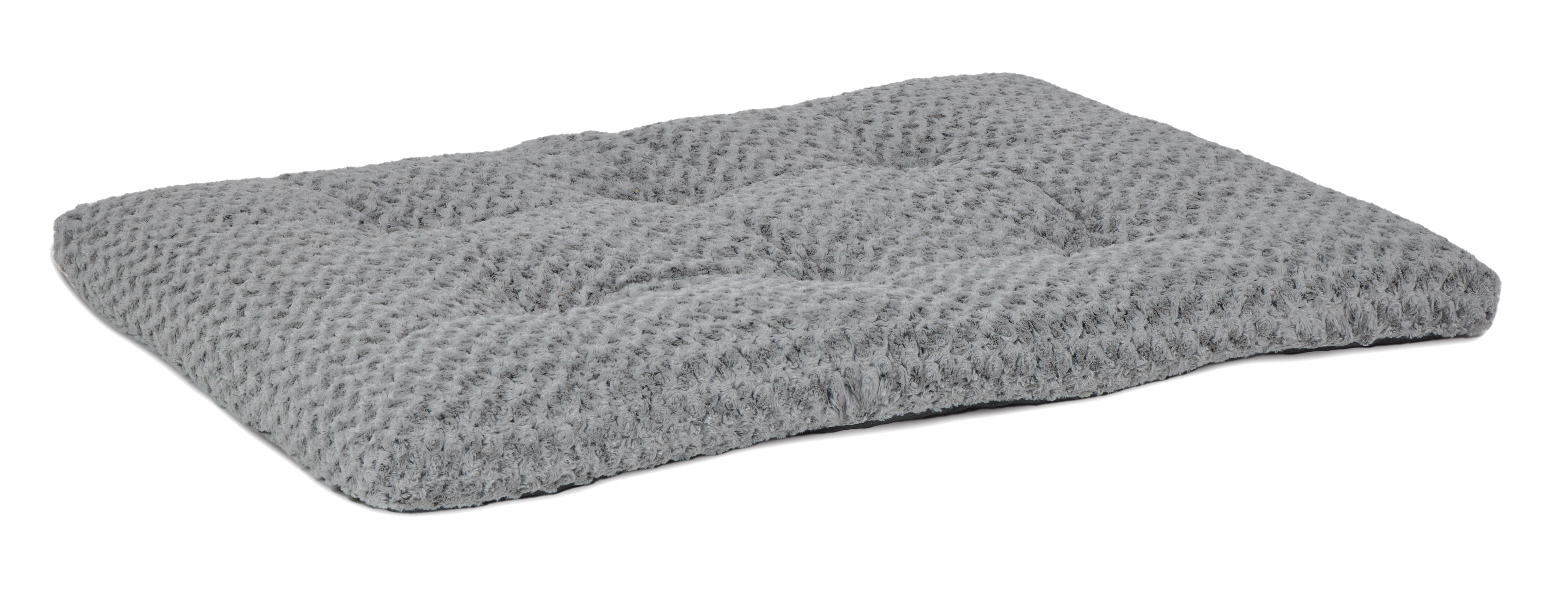 MidWest Homes for Pets Plush Gray Ombe 54''x36'' Swirl Dog Bed; for Giant Breeds; 40654-SGB