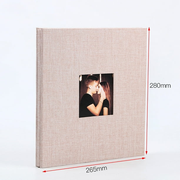 Scrapbook Album DIY Vintage Bandage Photo Album Book Self-Adhesive Photo Album Wedding Album, Size: 26.5