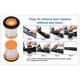 thumbnail image 3 of For Shark ION W1 S87 Handheld Vacuum WV200, WV201, WV205, WV220 Spare Part XHFWV200 Hepa Filter Accessories~0435, 3 of 4