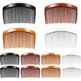 thumbnail image 1 of 12 Uds. Peine de plástico para el pelo con torcedura francesa, pinzas para el pelo para accesorios para el cabello, 4 colores JM, 1 of 5