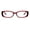 red, variant on Women's Cat Eye Blue Light Blocking Glasses Classic Black Full Frame Lightweight Anti Eyestrain Computer Reading Goggles 99% Blue Light Filter UVA UVB Blocking for Work Study & Daily Life