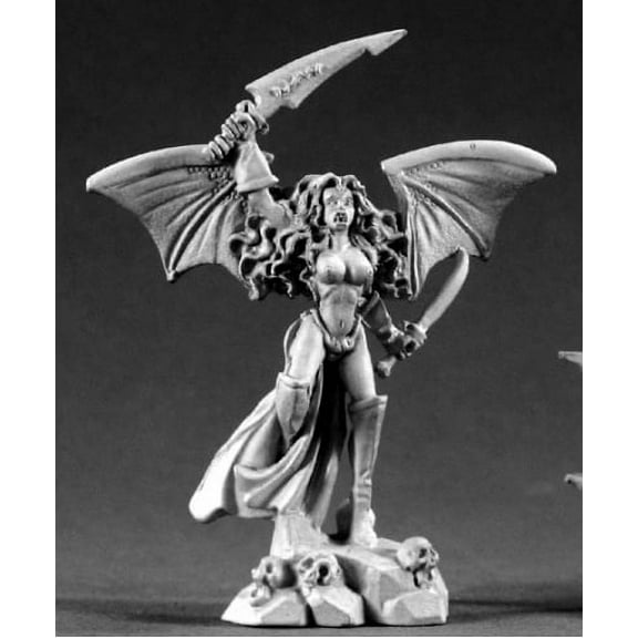 Reaper Miniatures Sirithis, Succubus #02181 Dark Heaven Legends Unpainted Metal