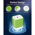 thumbnail image 2 of AILKIN USB C Wall Charger Block,20W PD C Type Wall Chargers for iPhone Charger Fast Charging Block Charger Plug Power Adapter USB C Brick Cube Box,Green, 2 of 5