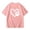 Pink, variant on Gunia Toddler Boys Girls Valentines Shirt Short Sleeve Love Heart Graphic Crew Neck Casual Breathable Soft Valentine'S Day T-Shirt Toddler Tee Tops 3-14 Years Beige