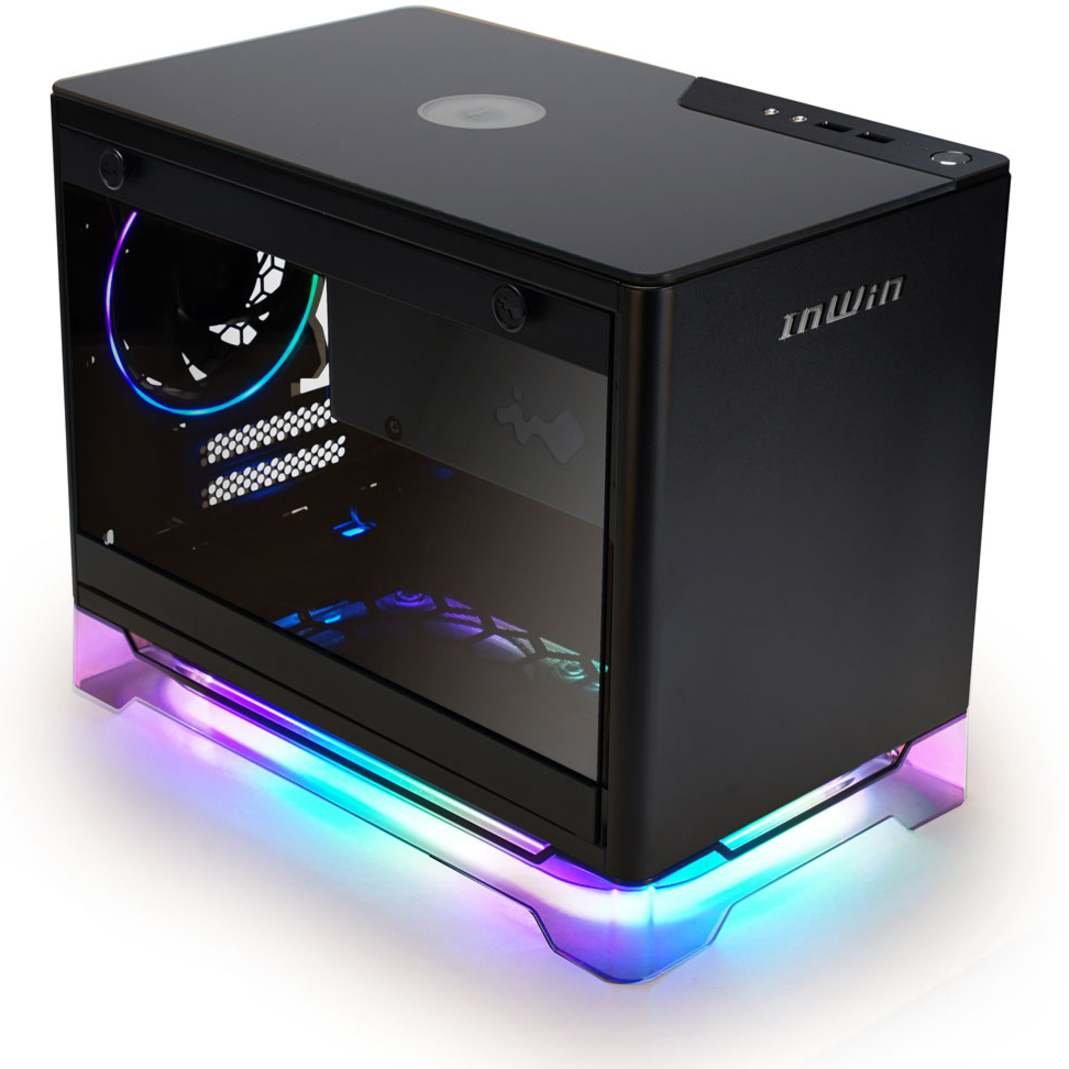 【新品未使用】IN-WIN A1PLUS-BLACK In Win A1PLUSBLACK In-win A1 Plus Black Mini-itx Tower With