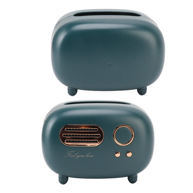 Cubierta De Tejido De Radio Vintage, Forma Retro Para Baño Y Sala De Estar