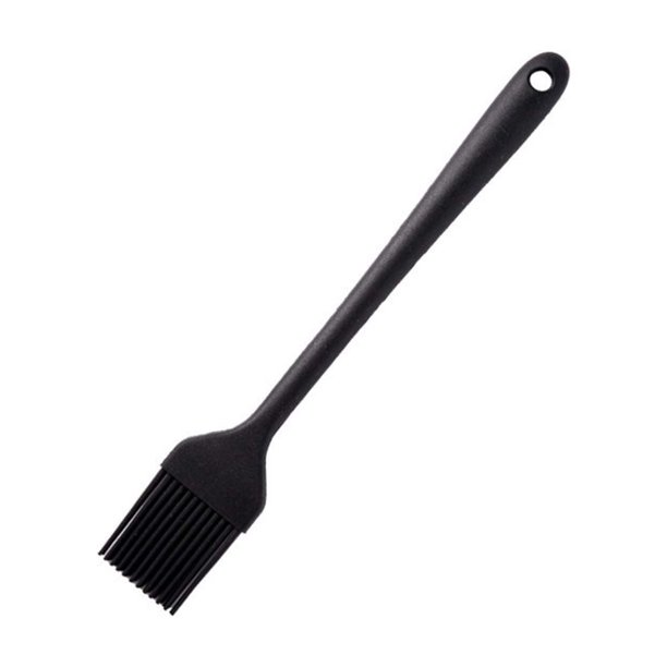 Pinchos de metal para asar a la parrilla Tenedor de acero inoxidable para asar a la parrilla Pinchos para carnes y verduras Juego de tenedor para barbacoa y cepillo para aceite Akmoler
