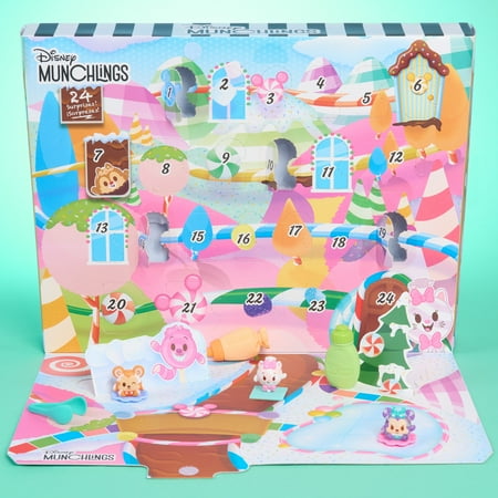 Disney Munchlings Advent Calendar, Collectible Munchlings Figures, for Boys and Girls, Ages 3 and up