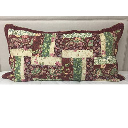 Jcpenney Home Collection Lenny Quilted Floral Pillow Cover Sham