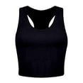 thumbnail image 1 of Hiiyo Women's Racerback Sports Tank Top Solid Casual Summer Sleeveless Tee, Sizes S-XXL, 1 of 3