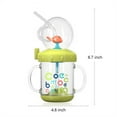thumbnail image 2 of shyuyusa Baby Drinking Cup with Straw Cute Whale Squirt Water Cup Portable Diving Water Cup Creative Colorful Toddler Cups Baby Drinking Cup for Kids Boys Girls, 2 of 5