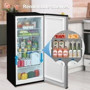 Arctic King 7.1 Cu ft Upright Convertible Freezer/Refrigerator, Stainless Steel