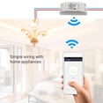 thumbnail image 2 of WiFi Smart Switch Module Intelligent Household Home Appliances Controller Mobile APP Remote Control Timer Voice Control, 2 of 8