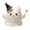 Halloween Decoration-B, variant on Halloween Ghost Cat Plush, Cute Ghost‑Shaped Cat Stuffed Doll with Magic Wand, Soft Plushies with Pumpkin & Witch Hat, for Halloween Home Decor, Party Favors & Holiday Gift, A