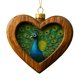 thumbnail image 2 of Christmas Animals Print Acrylic Hanging Christmas Gifts For Family Colleagues Christmas Tree Decoration, 2 of 8