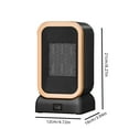 thumbnail image 2 of XGFHYJEH Heaters for inside, Space Heater, Electric Heaters for inside Home, Small Portable Ceramic Heaters for Indoor Use, 2 of 8