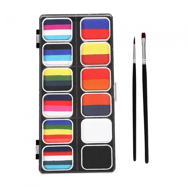 Esquirla Face Body Paint 12 Colors Water based Paints for Halloween Cosplay Practical
