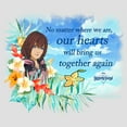 thumbnail image 2 of Women's Kingdom Hearts 3 Our Hearts Will Bring Us Together Again Racerback Tank Top White Heather Small, 2 of 4
