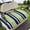 Navy Green, variant on Golf Cart Seat Covers for 2 Seater, Spring Floral Soft Microfiber Cart Seat Towel Blanket, Watercolor Leaf Summer Botanical Absorbent Breathable Non Slip Bench Seats Protector for Golf Course 51"x31"