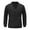 Black, variant on PuLe Jackets for Men Men's Solid Color Design Zipper Pocket Sports Long Sleeved Hooded Casual Jacket