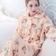 thumbnail image 4 of Pijamas de Navidad para mujer espesar Otoño Invierno franela de manga larga ropa de hogar dulce memoria S005, 4 of 4